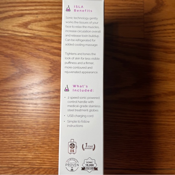 Spa Sciences Skincare New Sonic Facial Contouring Roller Isla Spa